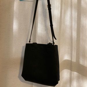 Urban Outfitters Black Purse + Wallet Set